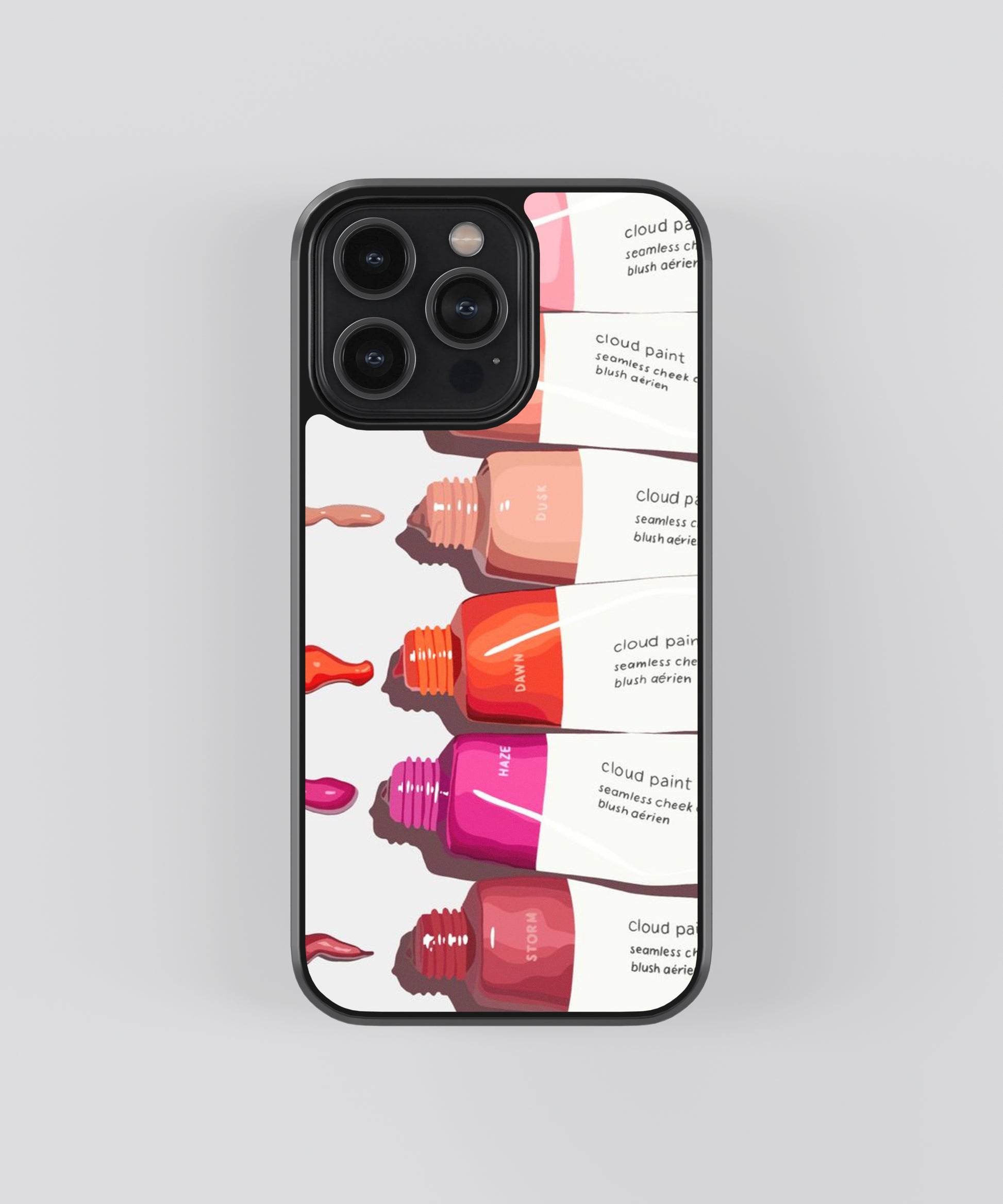 Colours Abstract Glass Phone Case Cover - Aesthetic Phone Cases - Culltique