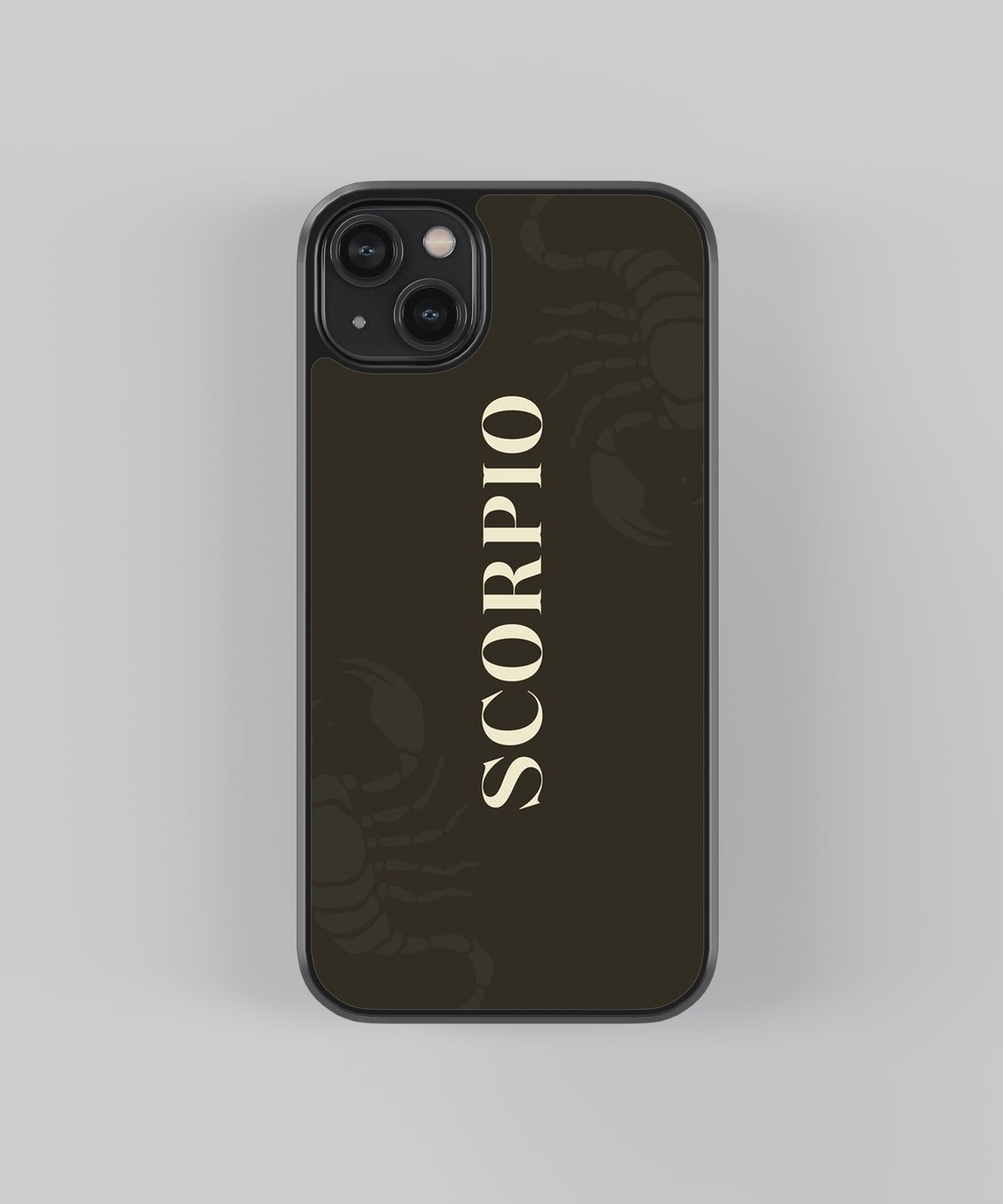 Scorpio Zodiac Sign Aesthetic Glass Phone Case Cover by Culltique