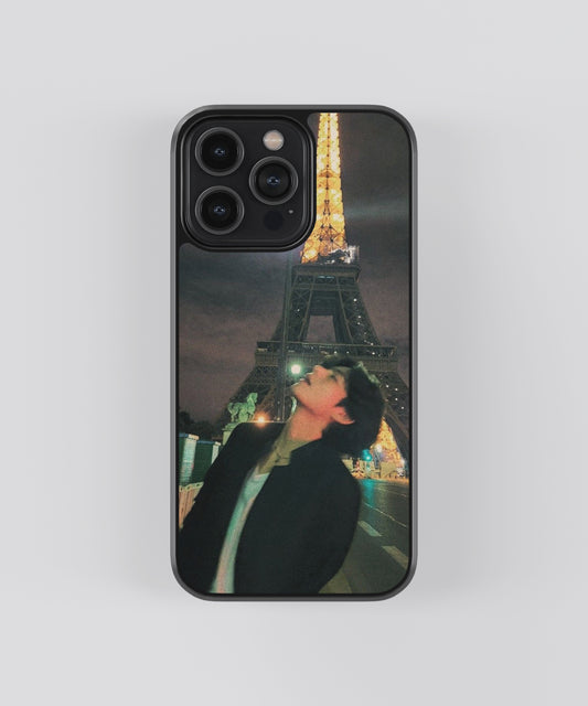 Kim Taehyung Paris K-Pop Glass Phone Case Cover - Aesthetic Phone Cases - Culltique