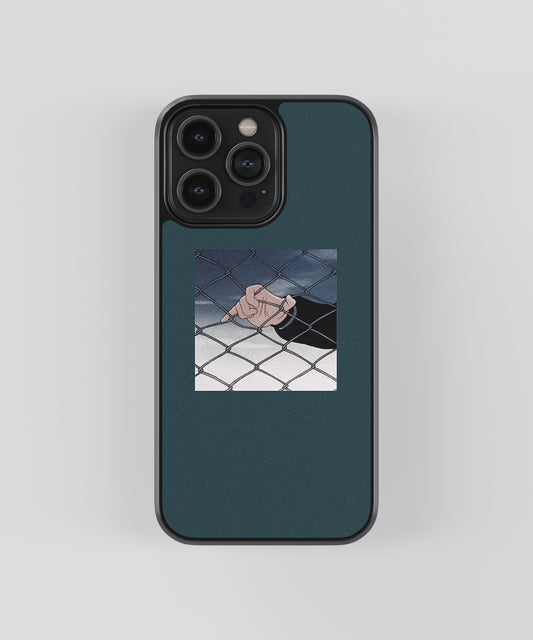 Anime Minimalistic Glass Phone Case Cover - Aesthetic Phone Cases - Culltique