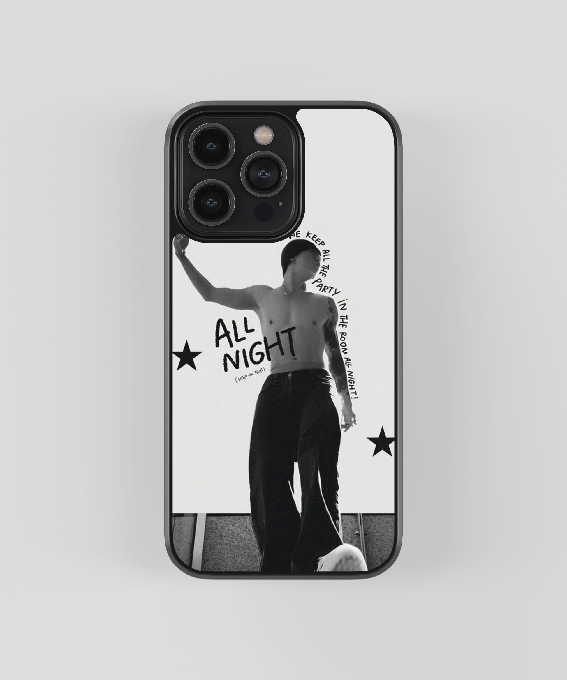 Jungkook All Night K-Pop Glass Phone Case Cover