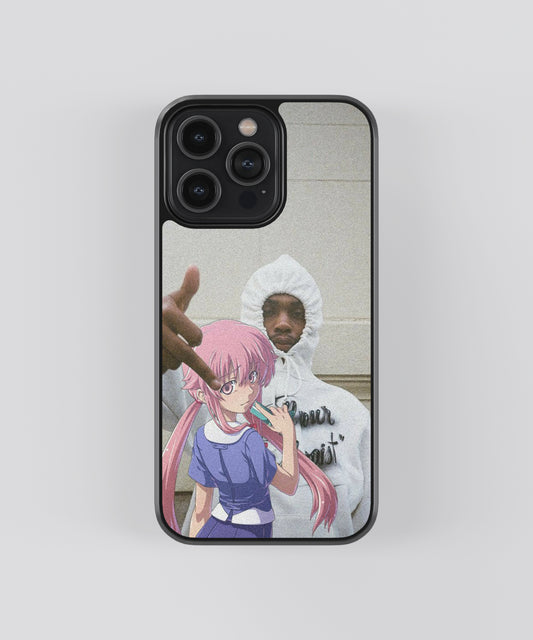 Yuno Gasai Anime Glass Phone Case Cover - Aesthetic Phone Cases - Culltique