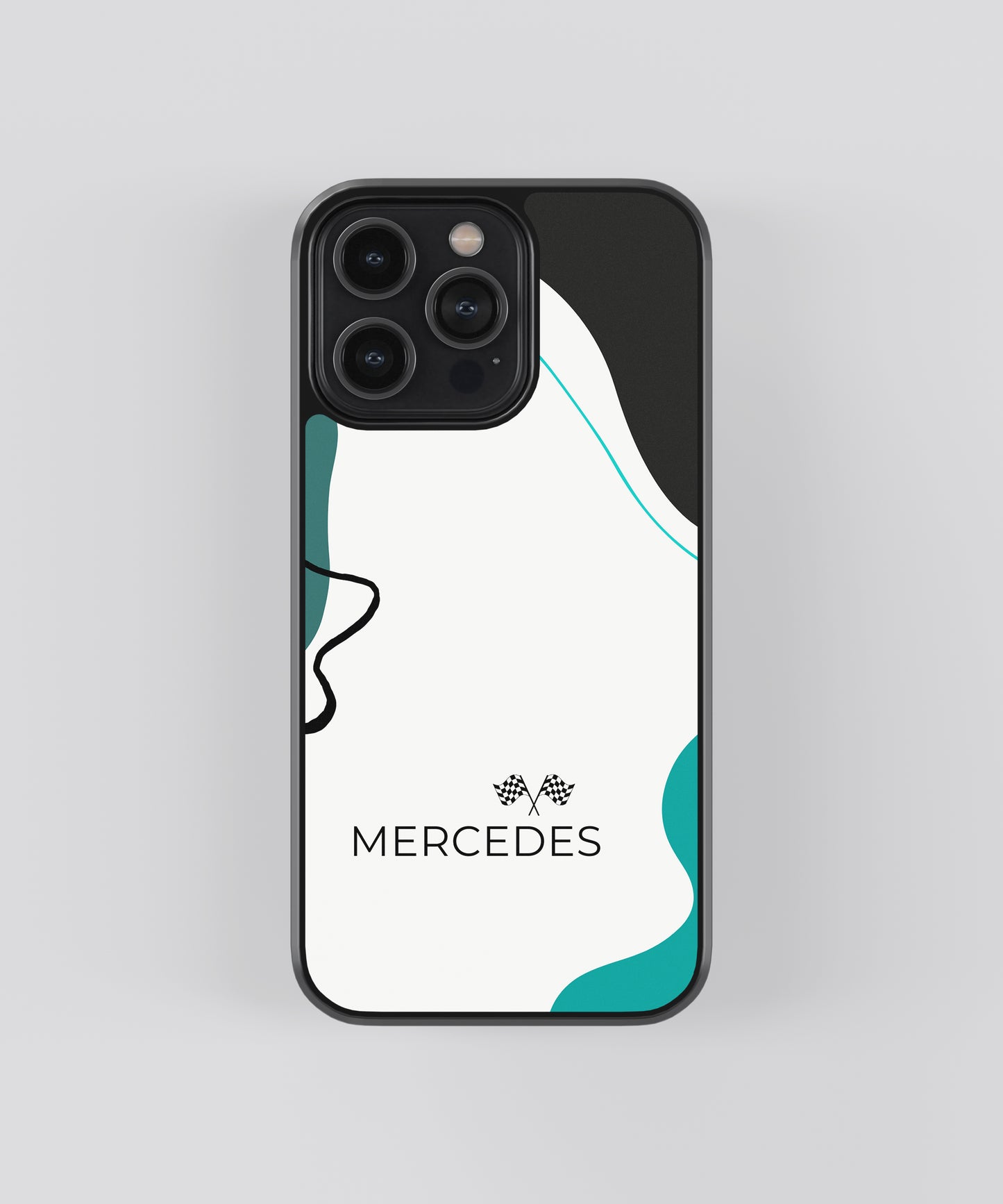 Mercedes Aesthetic Glass Phone Case Cover - Aesthetic Phone Cases - Culltique
