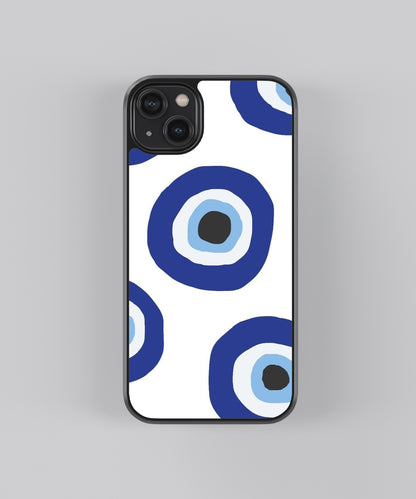 Nazar Eyes Abstract Glass Phone Case Cover - Aesthetic Phone Cases - Culltique