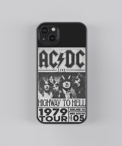 AC DC Spotify Glass Phone Case Cover - Aesthetic Phone Cases - Culltique