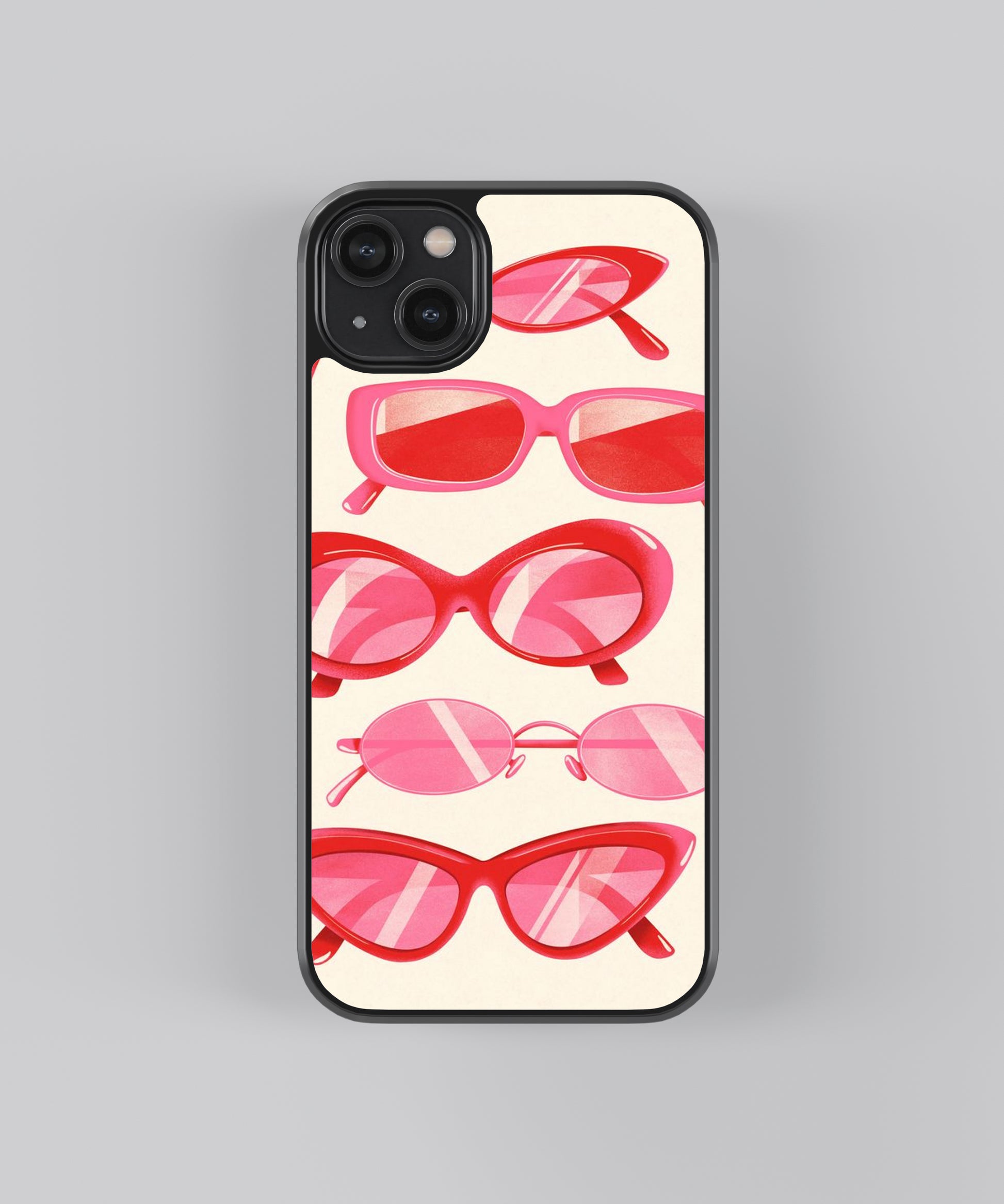 Shades Y2K Glass Phone Case Cover - Aesthetic Phone Cases - Culltique