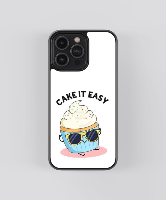 Cake It Easy Glass Phone Case Cover - Aesthetic Phone Cases - Culltique