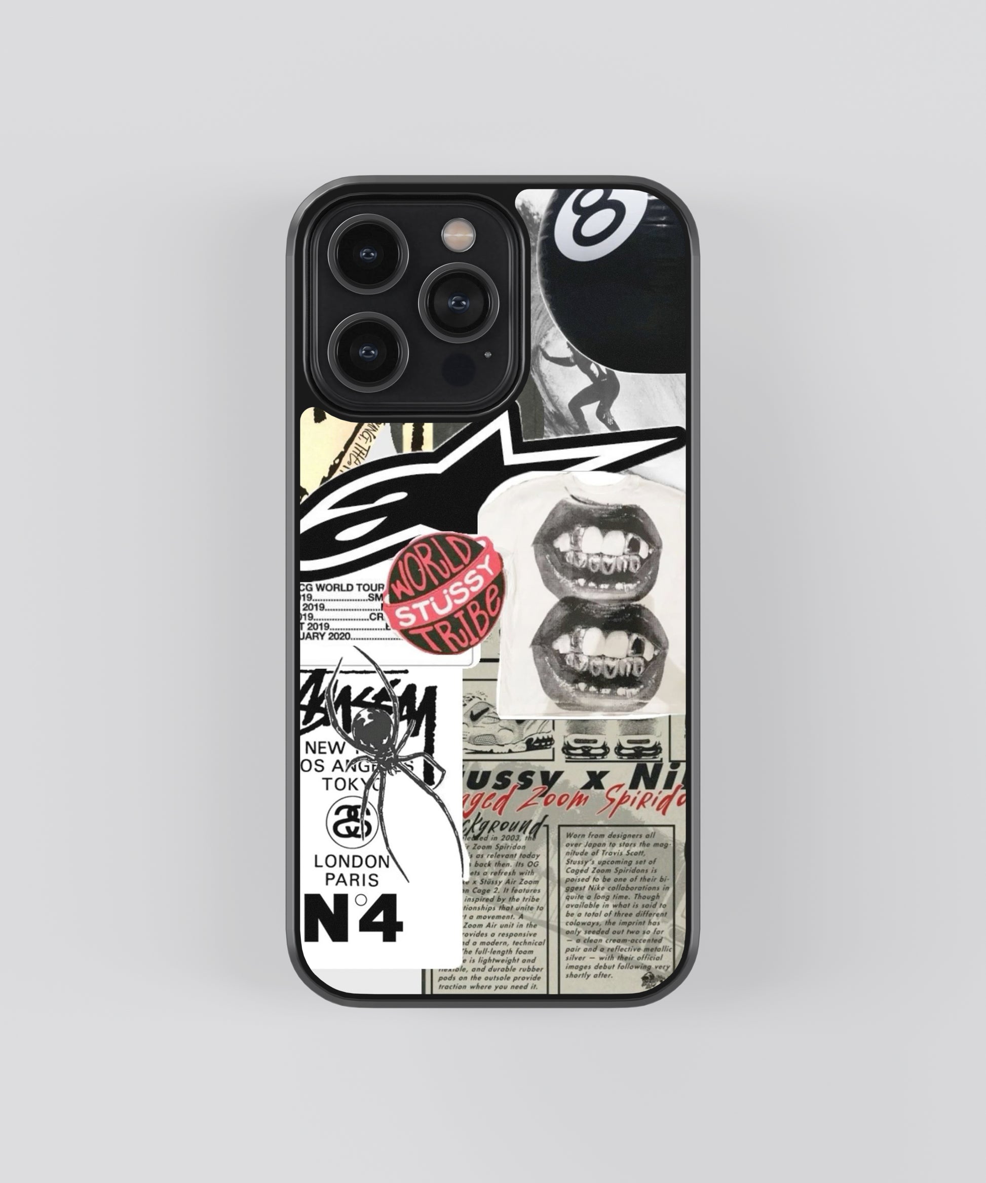 World Tribe Y2K Glass Phone Case Cover for iPhone and Android World Tribe Y2K Glass Phone Case Cover for iPhone and Android
