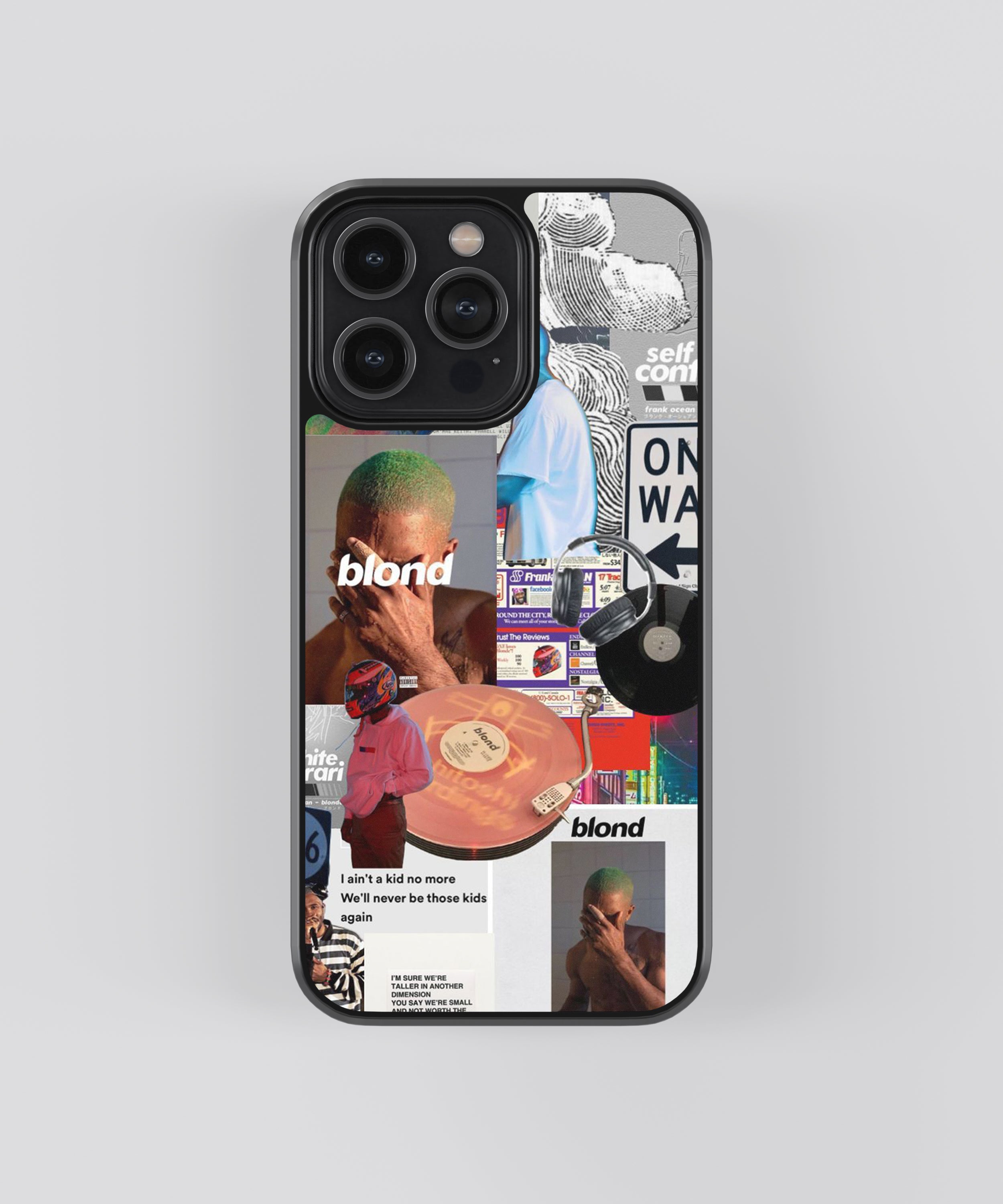 Frank Ocean Blond Spotify Glass Phone Case Cover - Aesthetic Phone Cases - Culltique