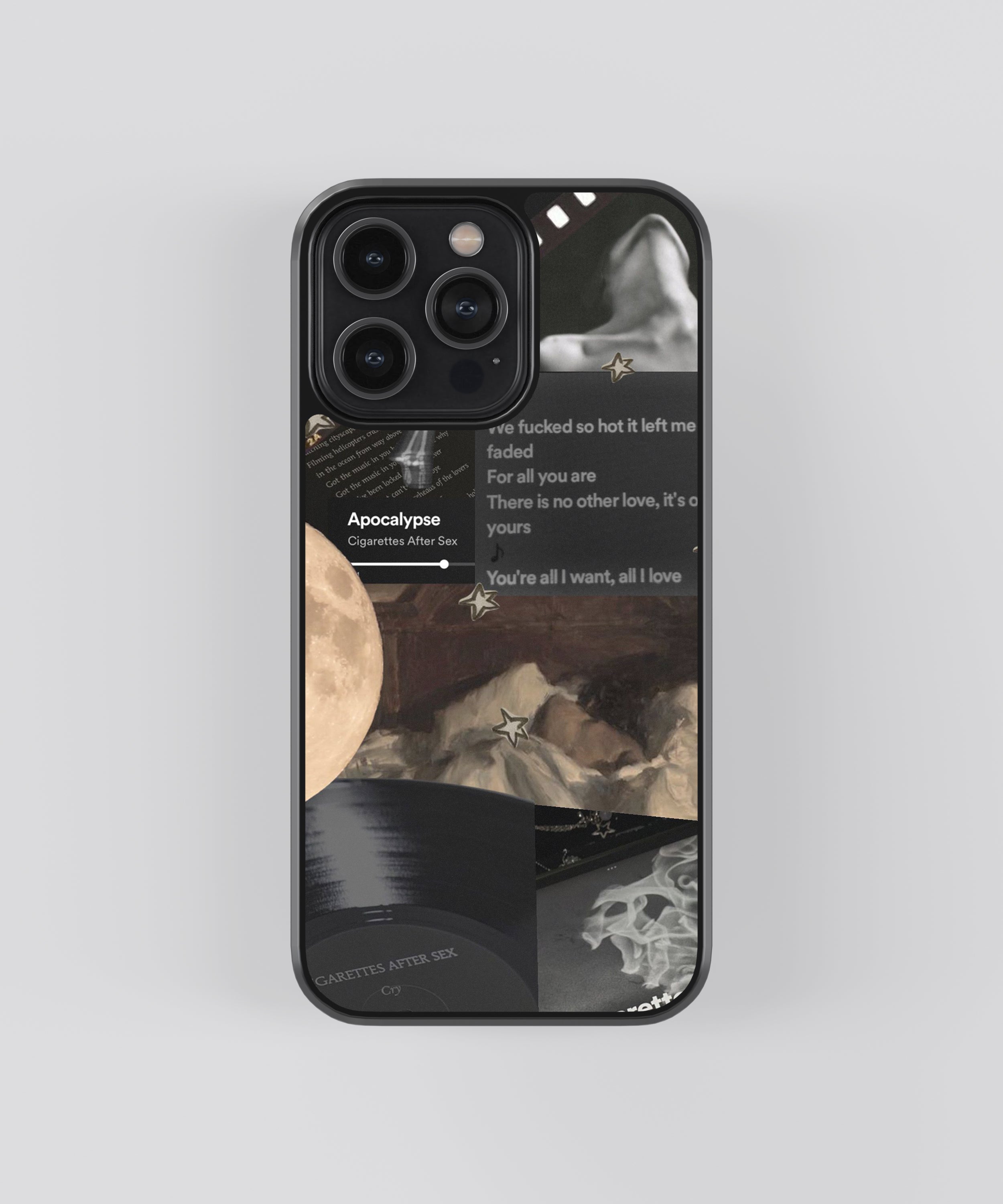 CAS Aesthetic Spotify Glass Phone Case Cover - Aesthetic Phone Cases - Culltique