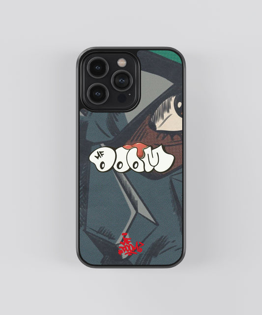 MF Doom Spotify Glass Phone Case Cover - Aesthetic Phone Cases - Culltique