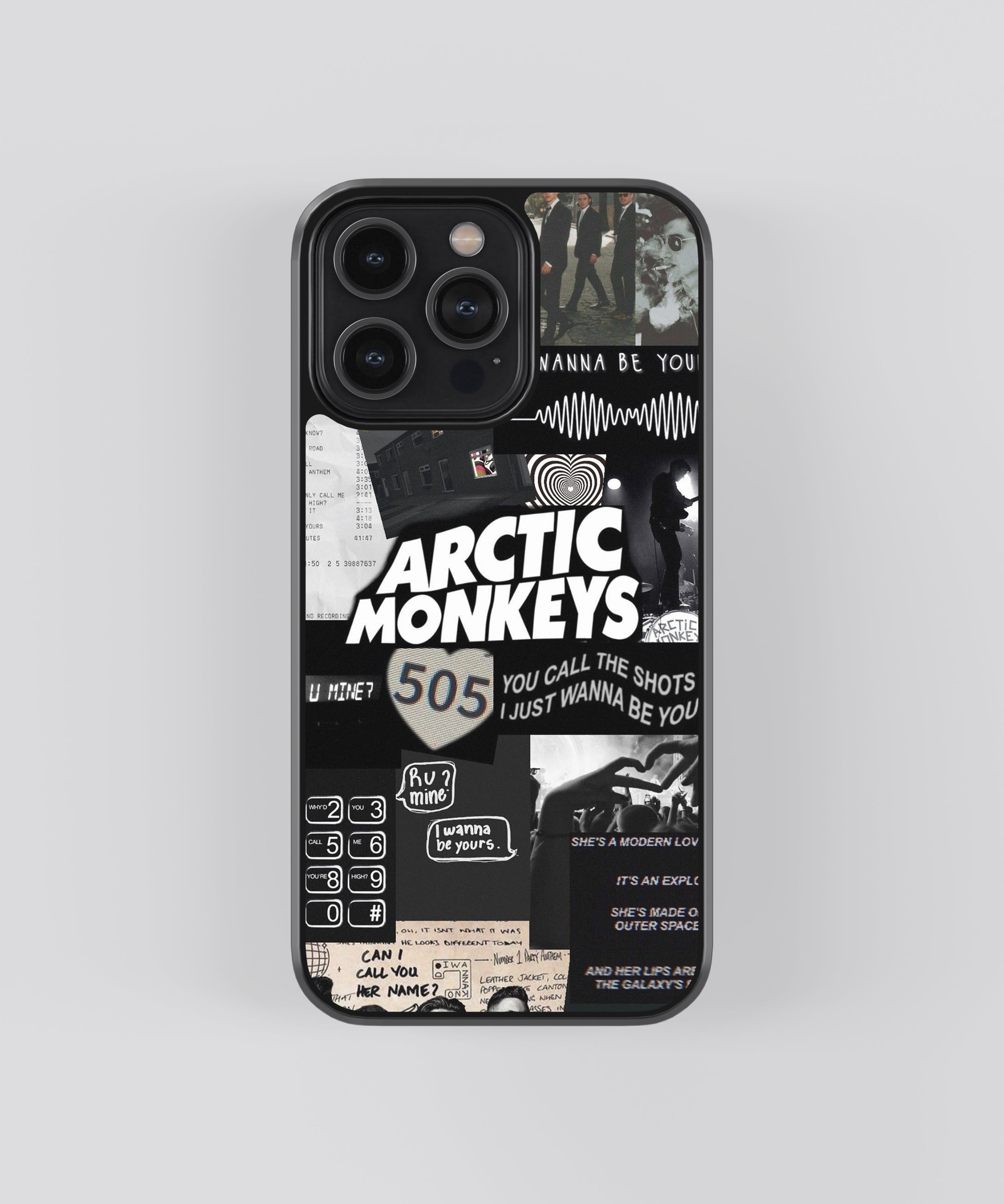 Arctic Monkeys 505 Spotify Glass Phone Case Cover - Aesthetic Phone Cases - Culltique