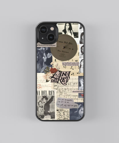 Lana Del Rey Spotify Glass Phone Case Cover - Aesthetic Phone Cases - Culltique