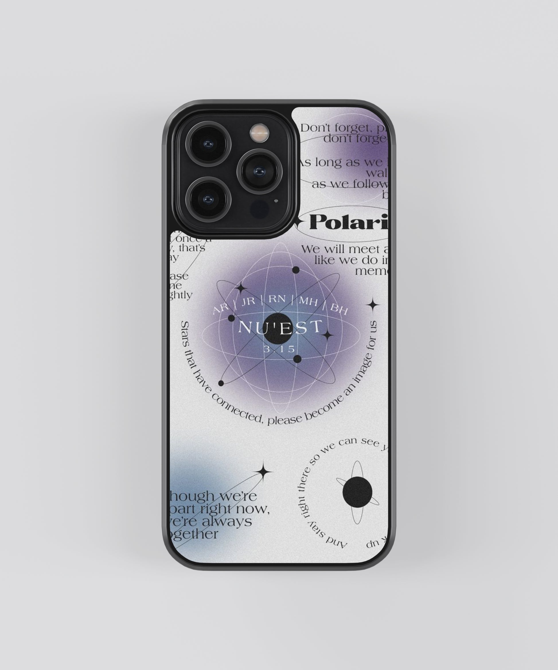 Polaris Abstract Aesthetic Glass Phone Case - Aesthetic Phone Cases - Culltique