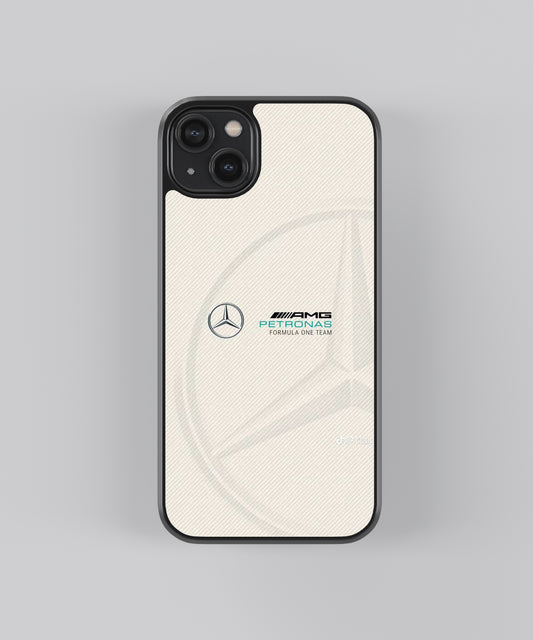 Mercedes Petronas Car Glass Phone Case Cover