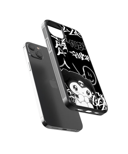 Kuromi Y2K Glass Phone Case Cover - Aesthetic Phone Cases - Culltique