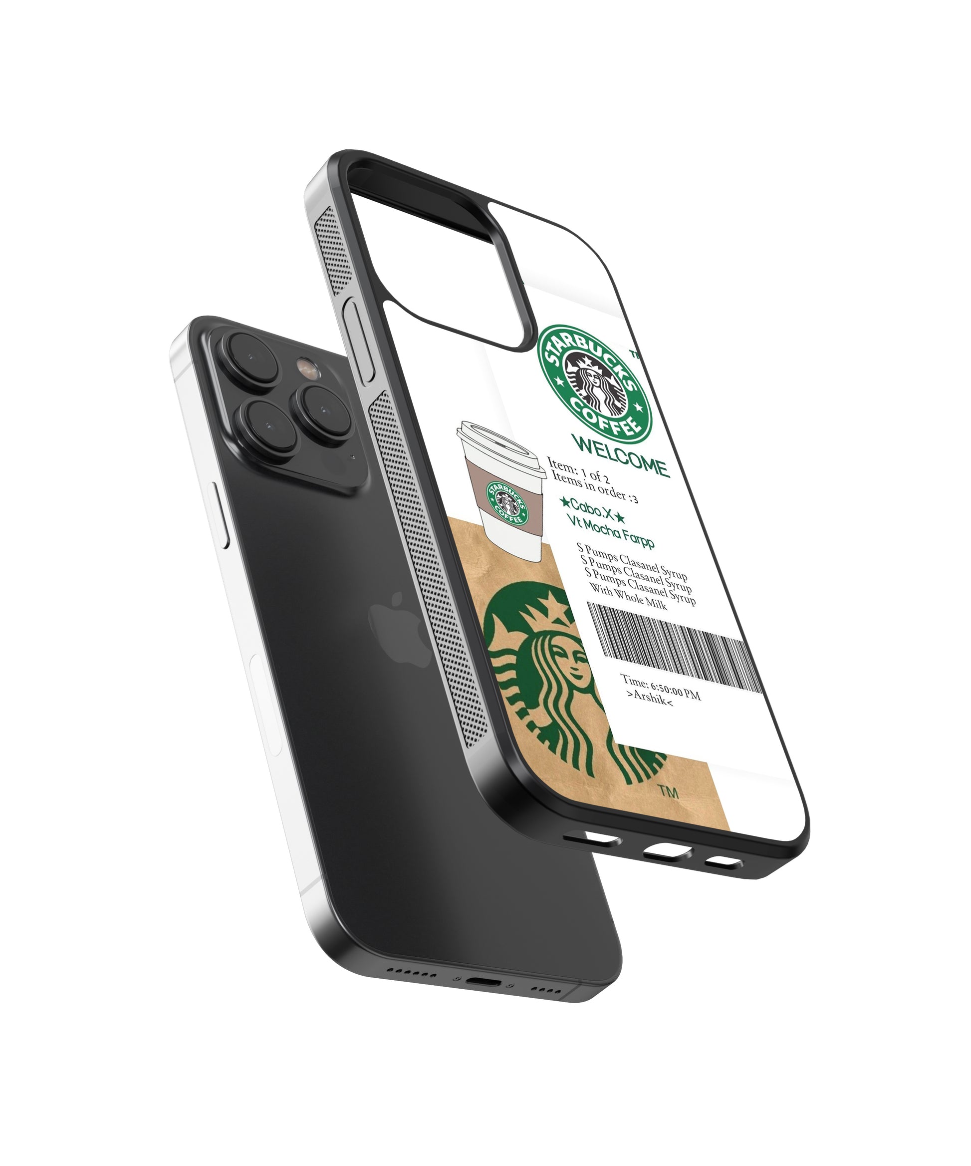 Aesthetic Starbucks Glass Phone Case - Aesthetic Phone Cases - Culltique