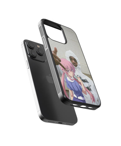 Yuno Gasai Anime Glass Phone Case Cover
