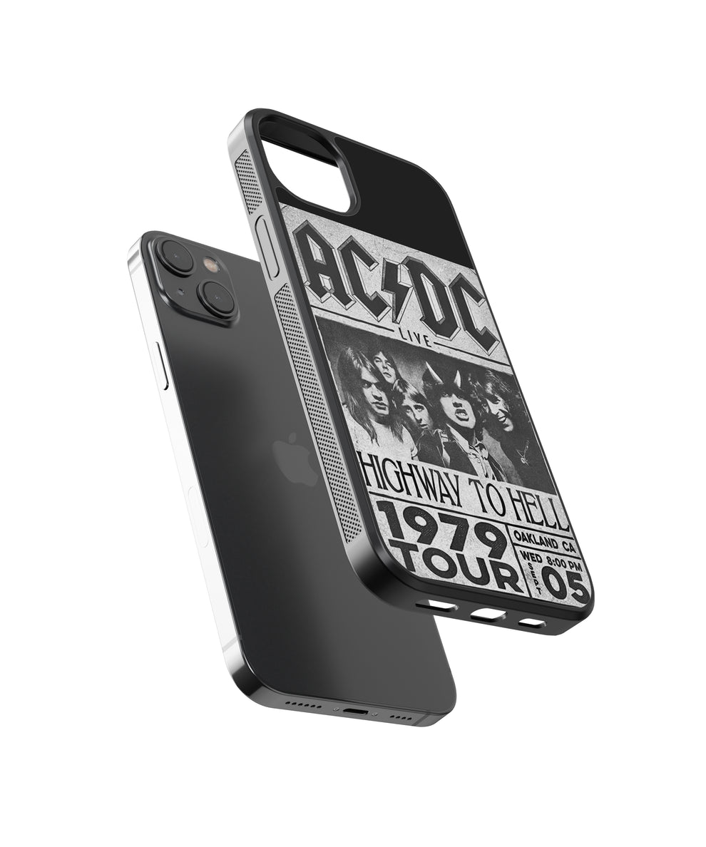 AC DC Spotify Glass Phone Case Cover for iPhone and Android | Tempered ...