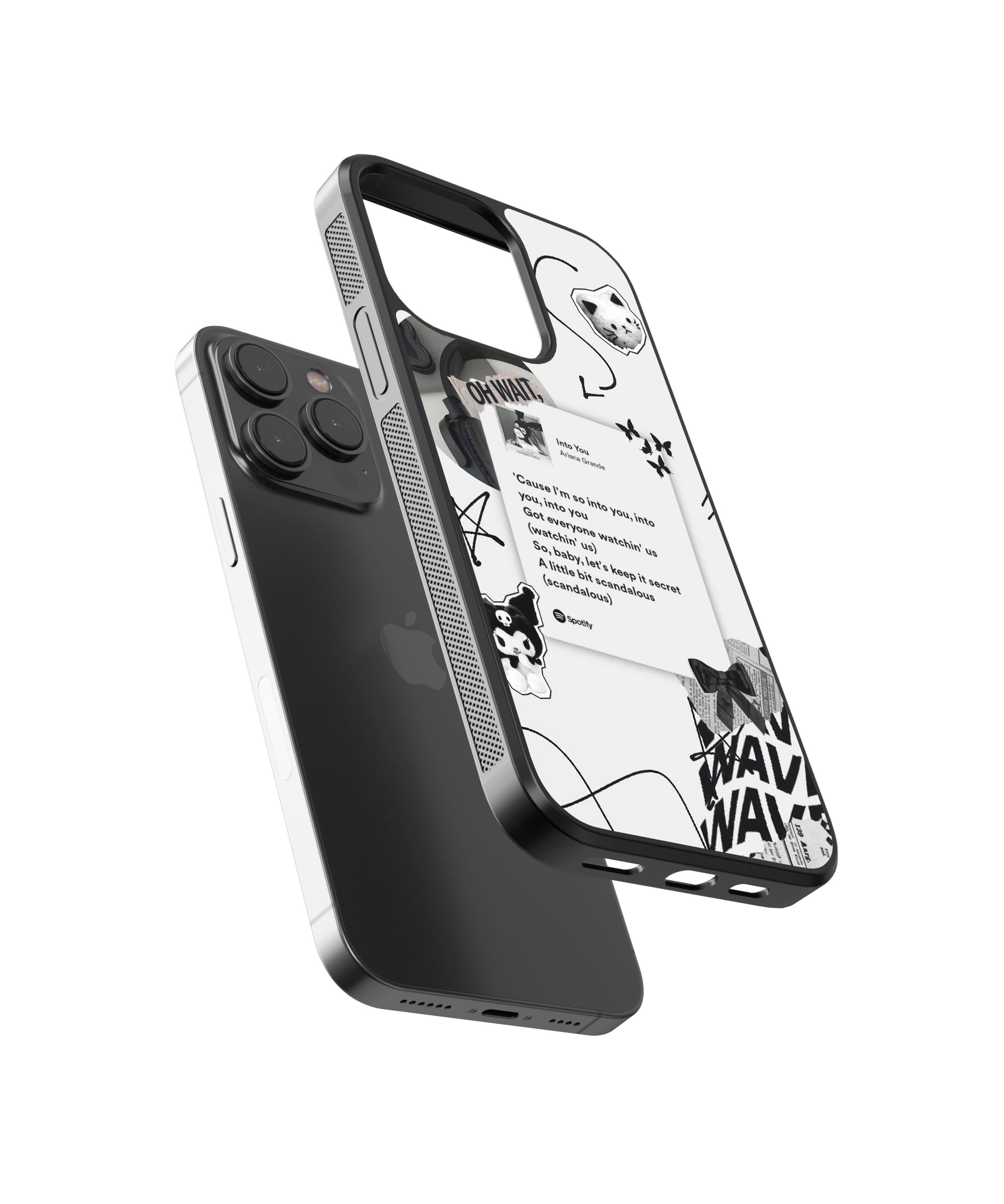 Ariana Grande Into You Spotify Glass Phone Case Cover Ariana Grande Into You Spotify Glass Phone Case Cover
