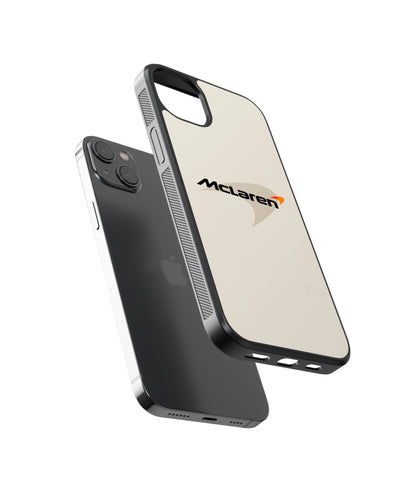 McLaren Logo Car Glass Phone Case Cover