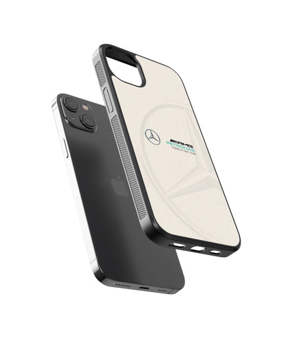 Mercedes Petronas Car Glass Phone Case Cover