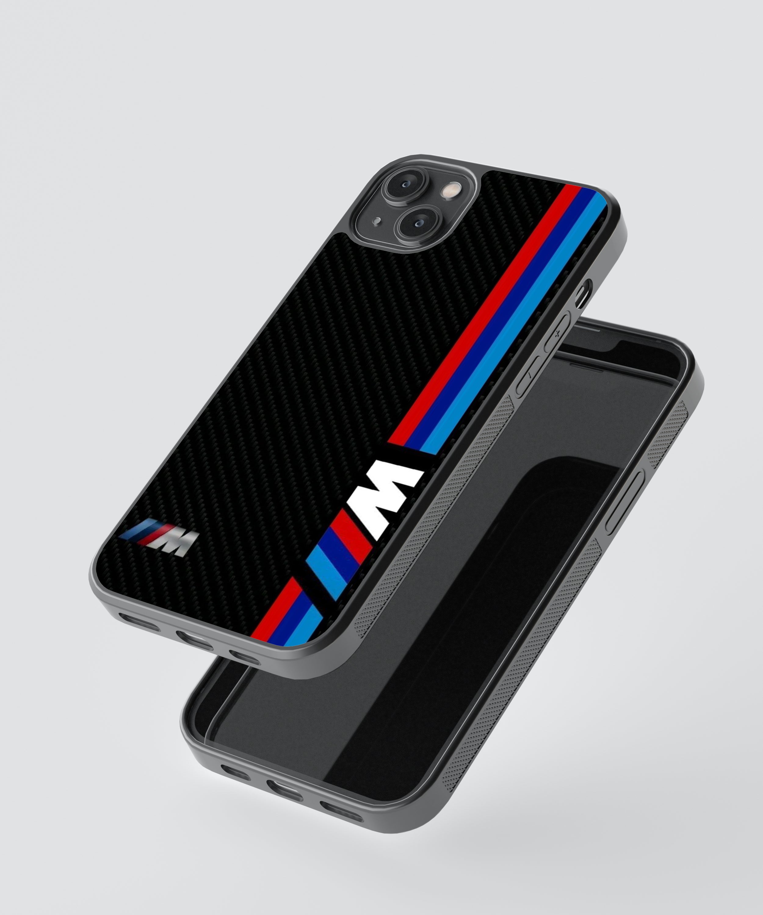 BMW Logo Car Glass Phone Case Cover