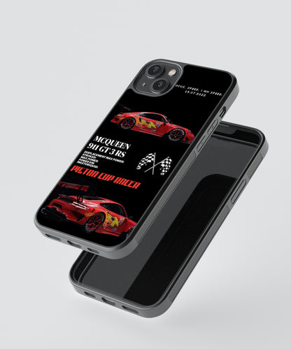 Porsche McQueen Car Glass Phone Case Cover