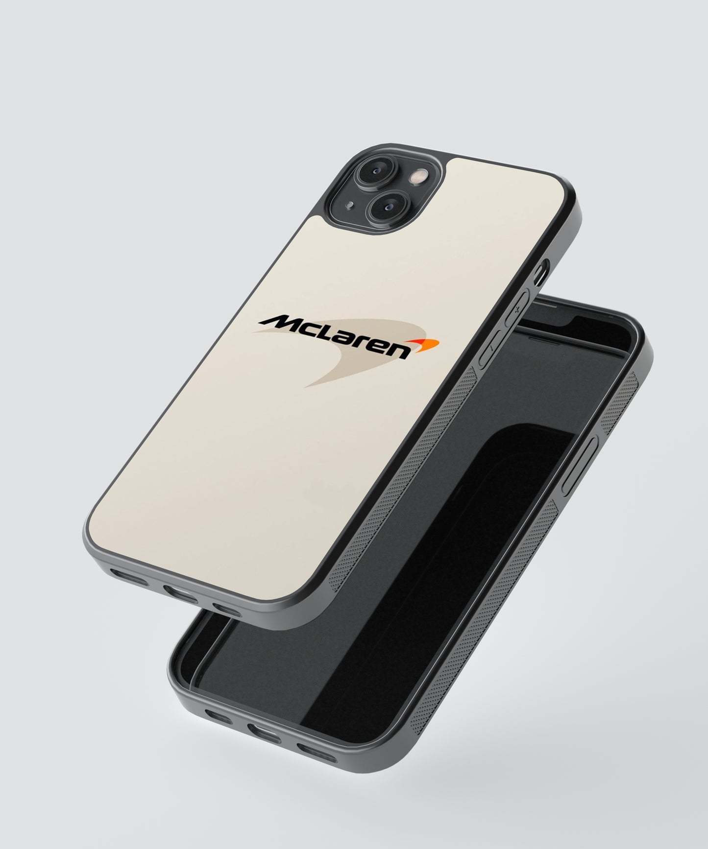 McLaren Logo Car Glass Phone Case Cover