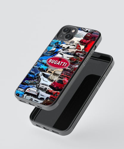 Bugatti Aesthetic Car Glass Phone Case Cover