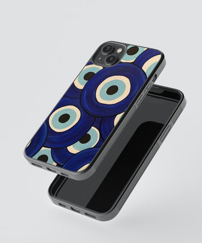 Evil Eye Abstract Glass Phone Case Cover