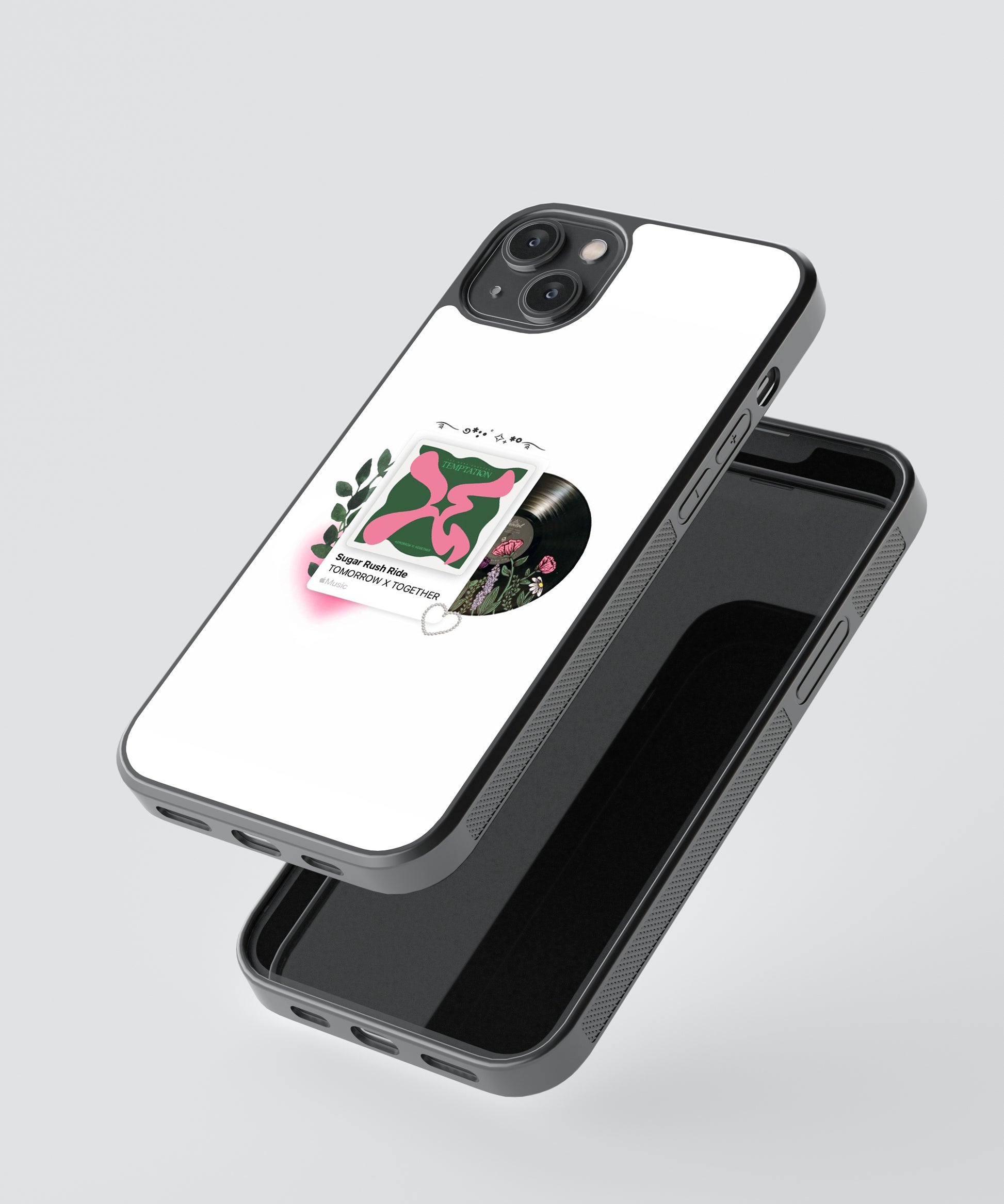 TxT Sugar Rush Ride Spotify Glass Phone Case for iPhone and Android TxT Sugar Rush Ride Spotify Glass Phone Case for iPhone and Android