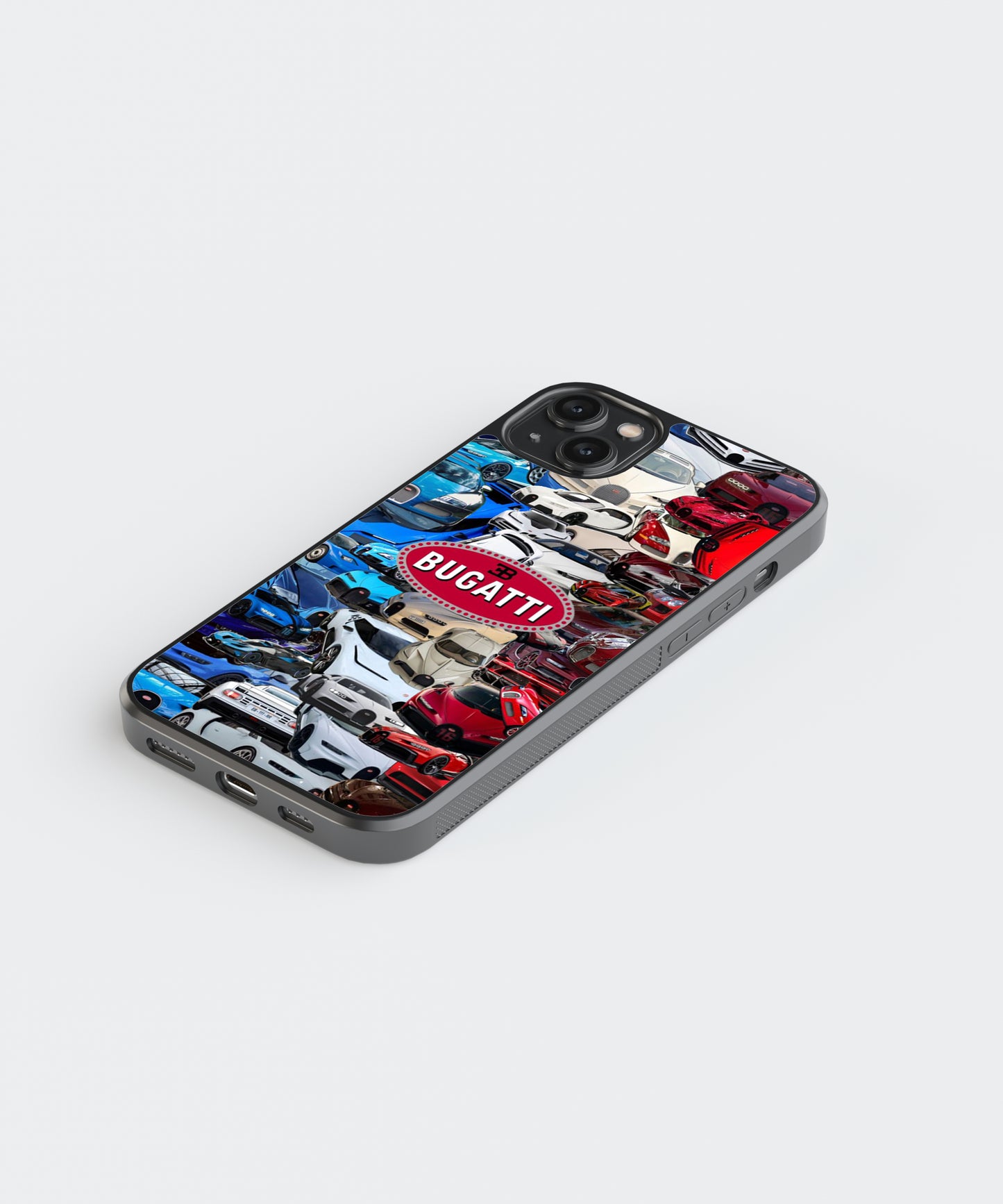 Bugatti Aesthetic Car Glass Phone Case Cover