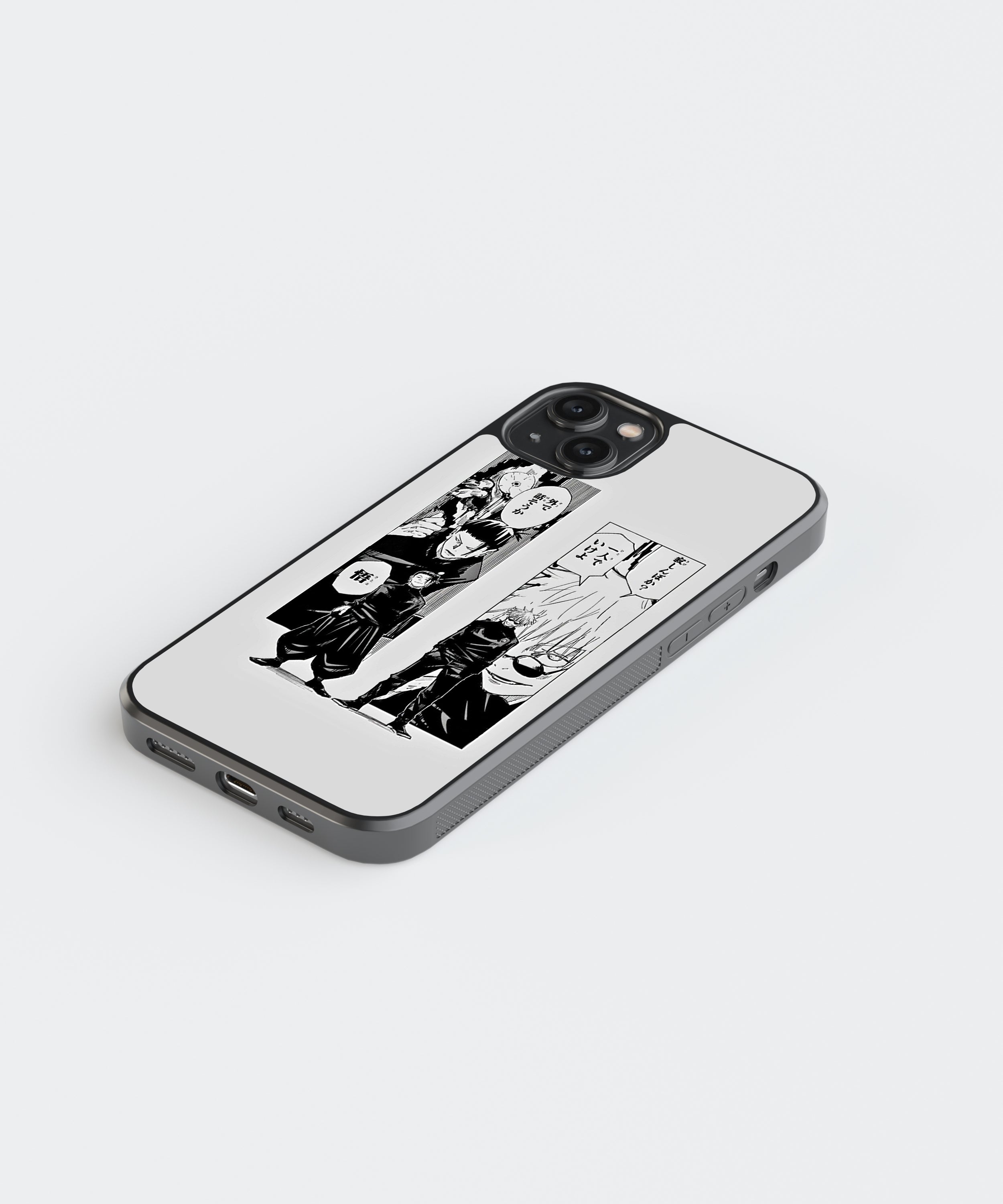 Geto Gojo Duo Anime Glass Phone Case