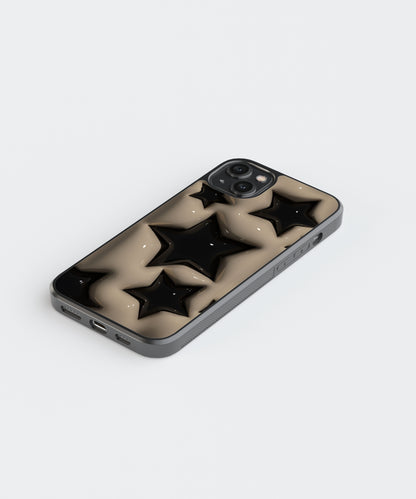 Star Y2K Glass Phone Case Cover