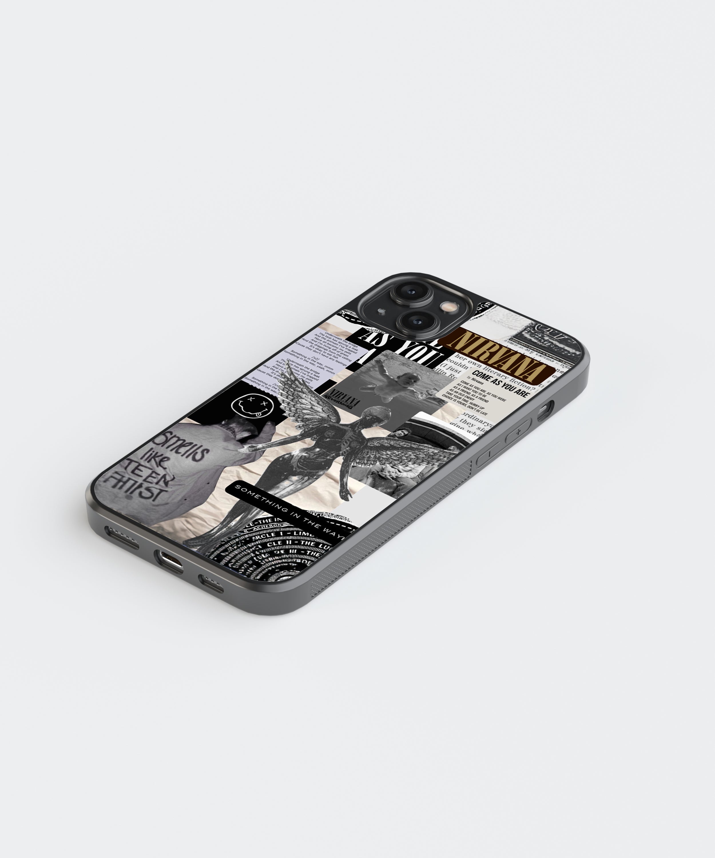 Nirvana Spotify Glass Phone Case Cover