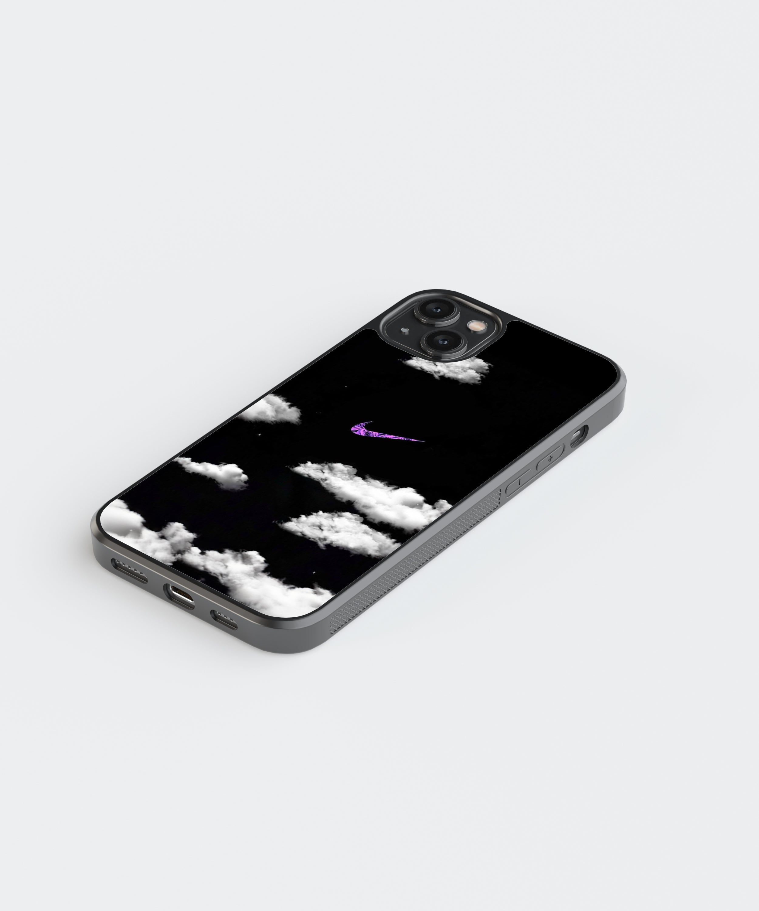 Nike Clouds Glass Phone Case Cover