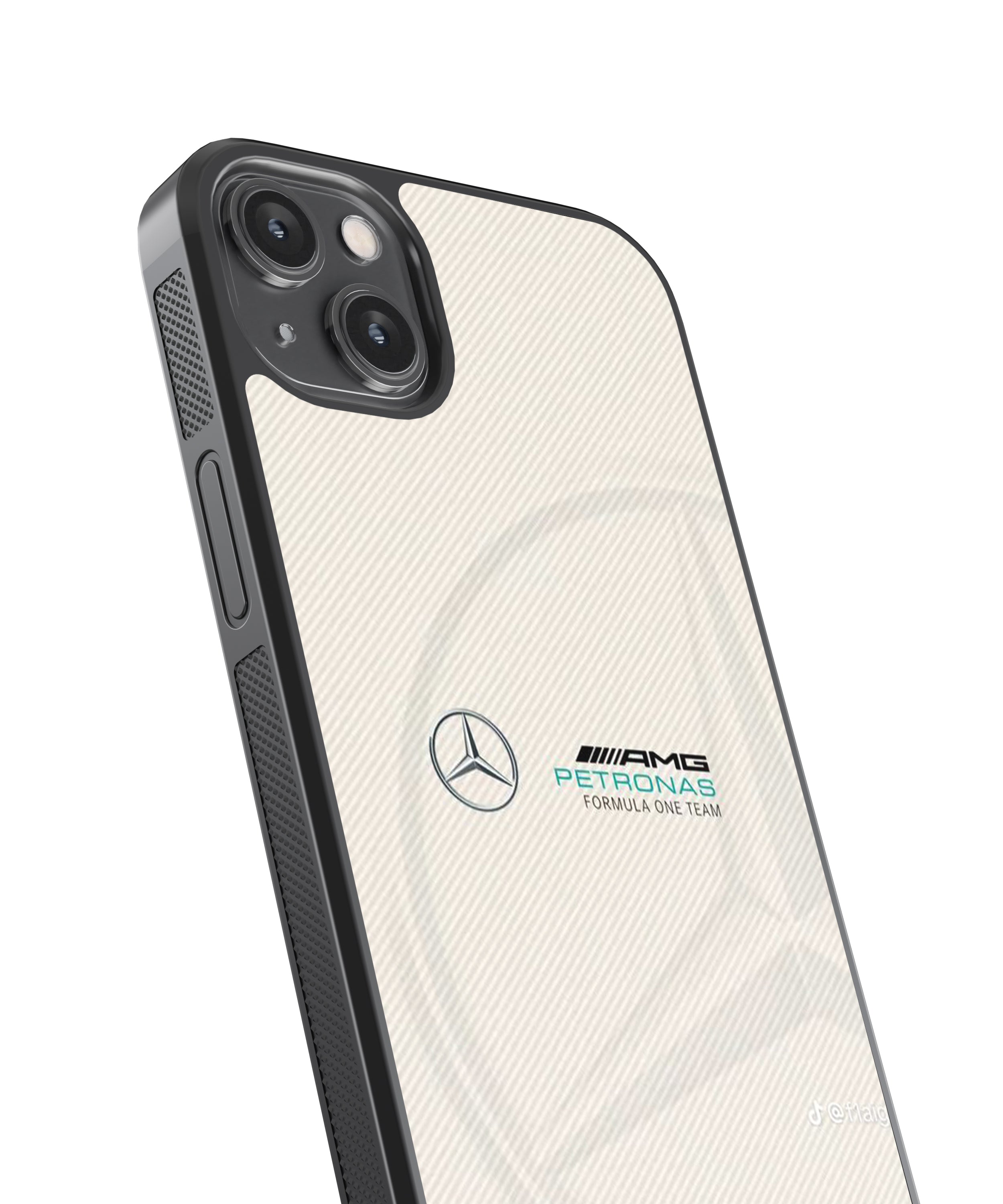 Mercedes Petronas Car Glass Phone Case Cover