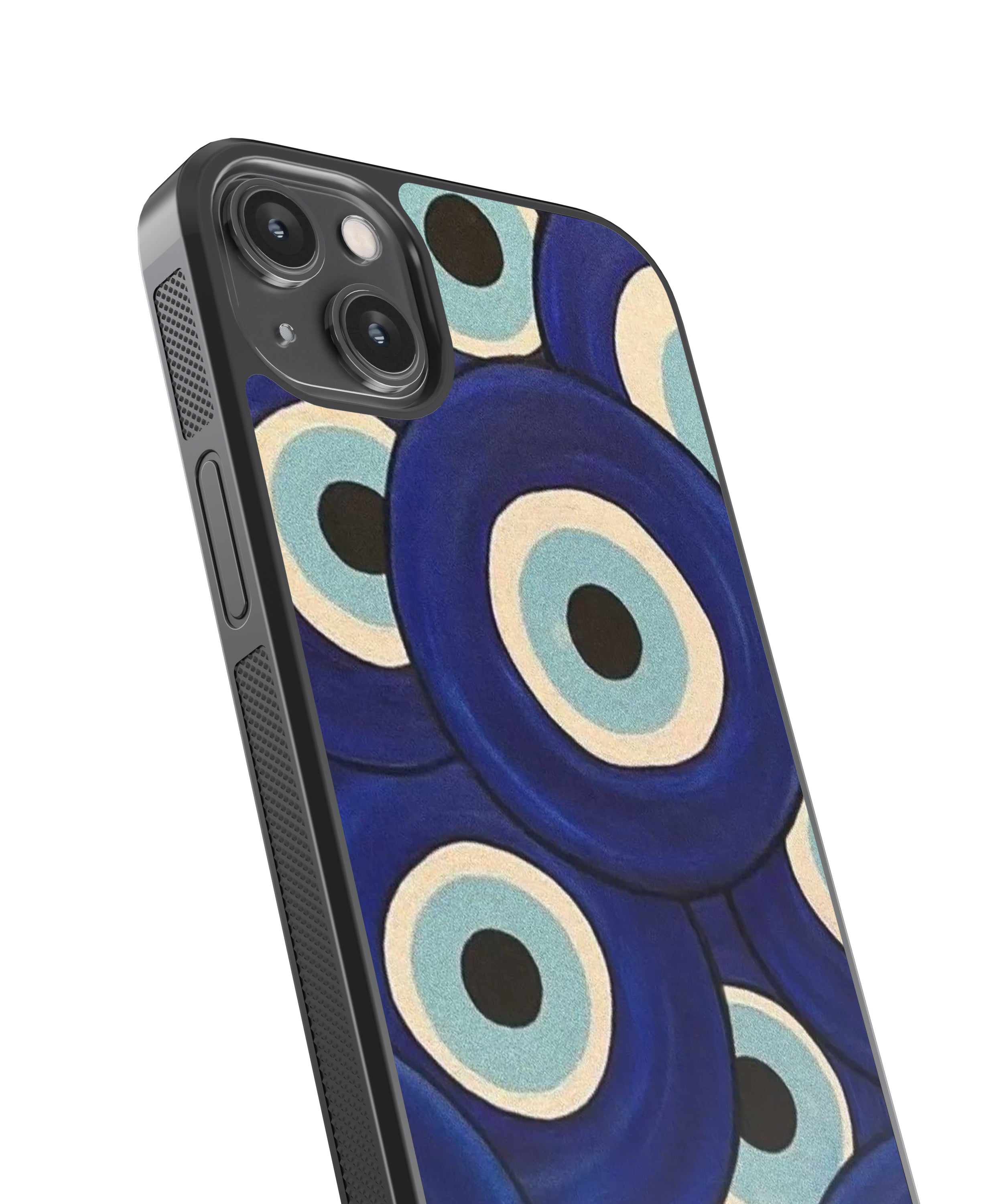 Evil Eye Abstract Glass Phone Case Cover