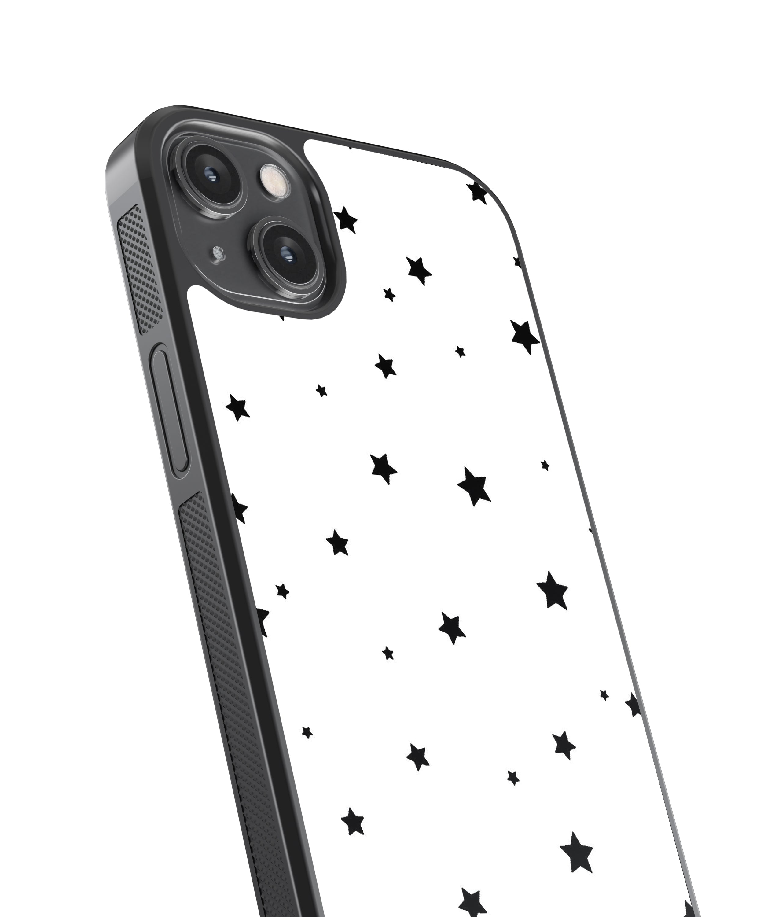 Minimal Stars Abstract Glass Phone Case