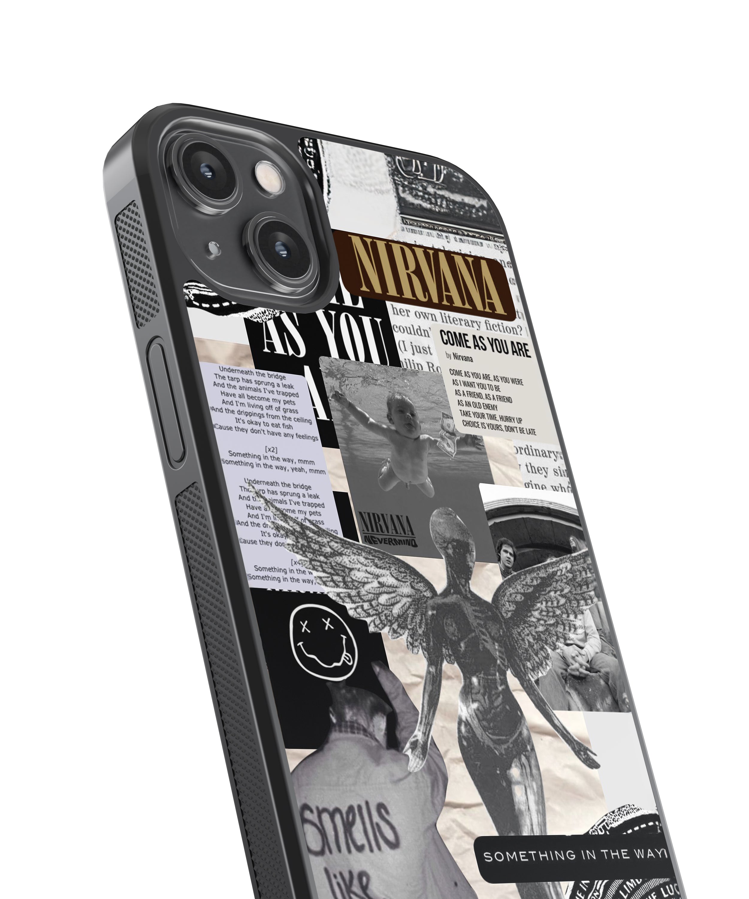 Nirvana Spotify Glass Phone Case Cover