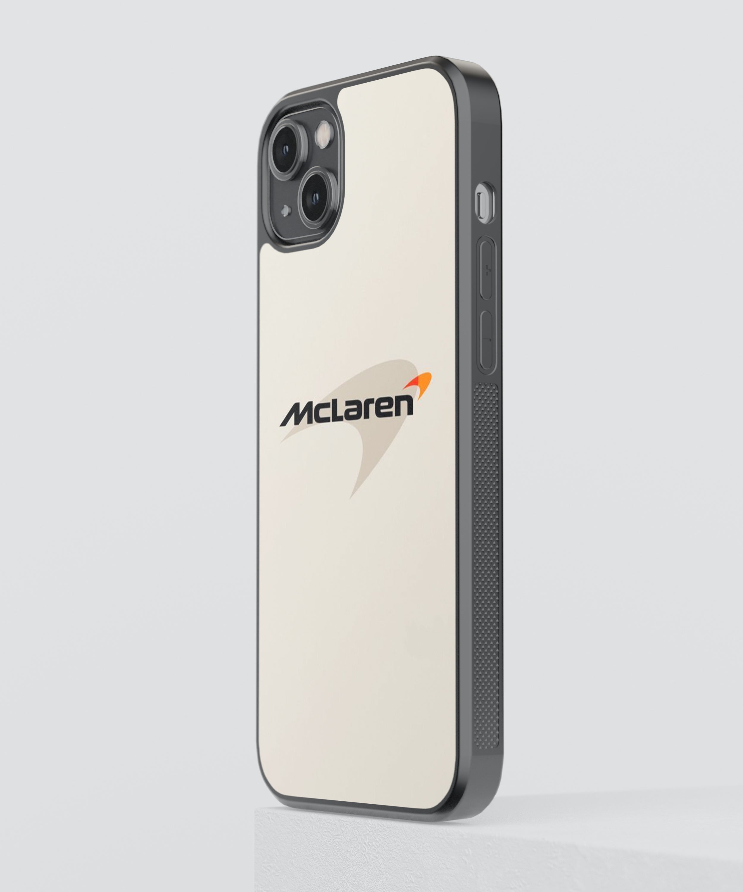 McLaren Logo Car Glass Phone Case Cover