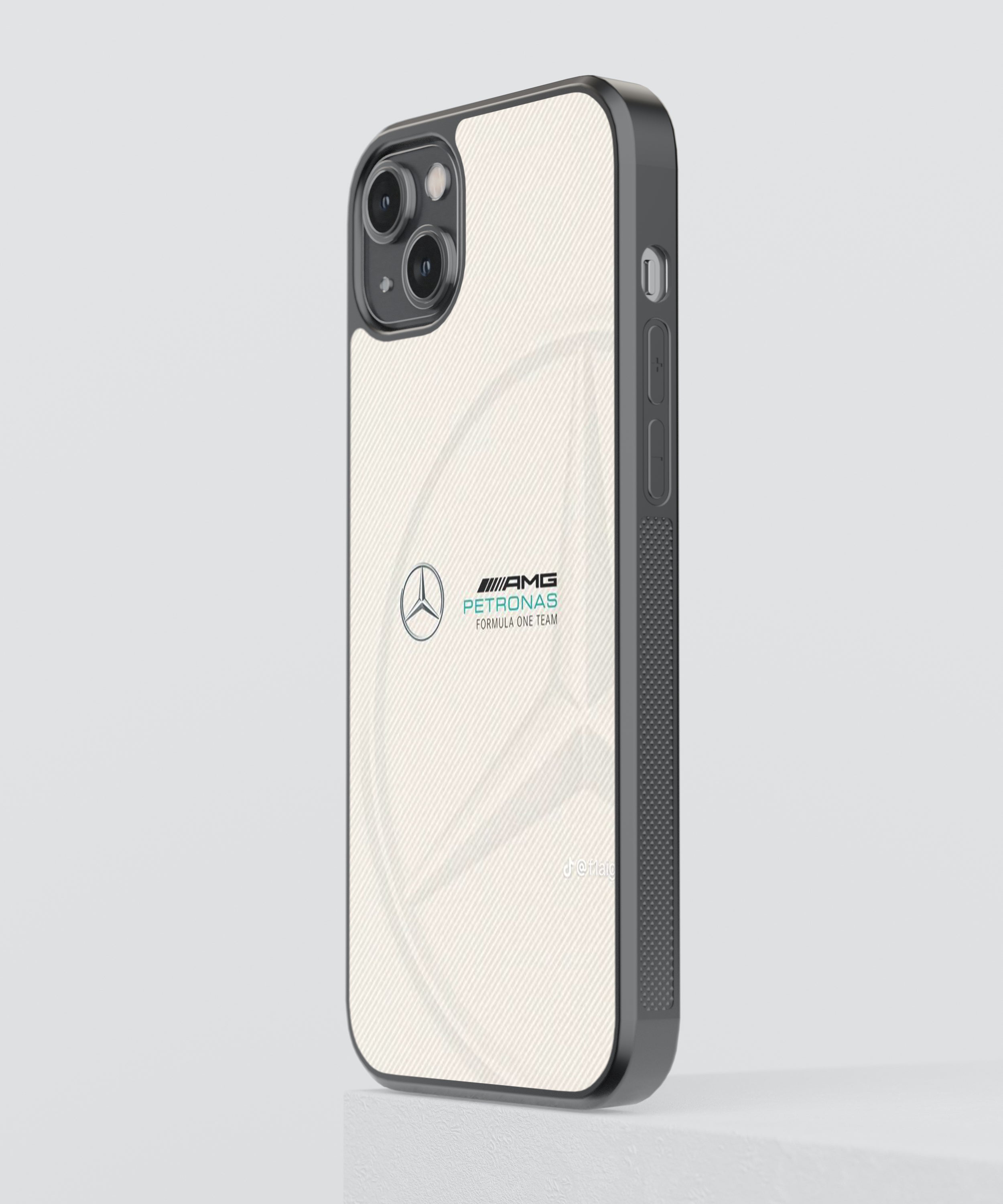 Mercedes Petronas Car Glass Phone Case Cover