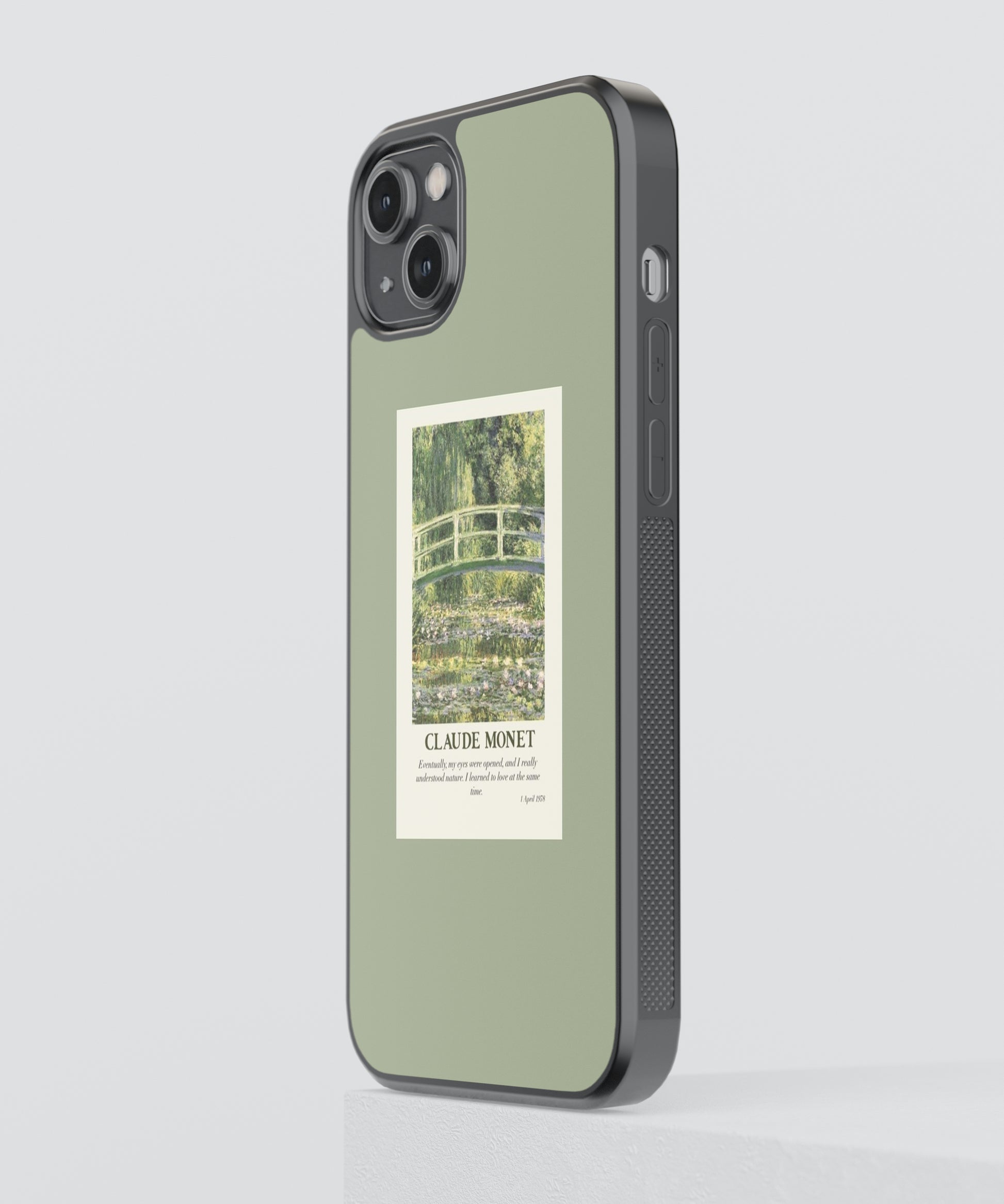 Claude Monet Polaroid Glass Phone Case Cover | iPhone & Android Covers Culltique Claude Monet Polaroid Glass Phone Case Cover | iPhone & Android Covers Culltique