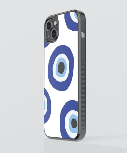 Nazar Eyes Abstract Glass Phone Case Cover