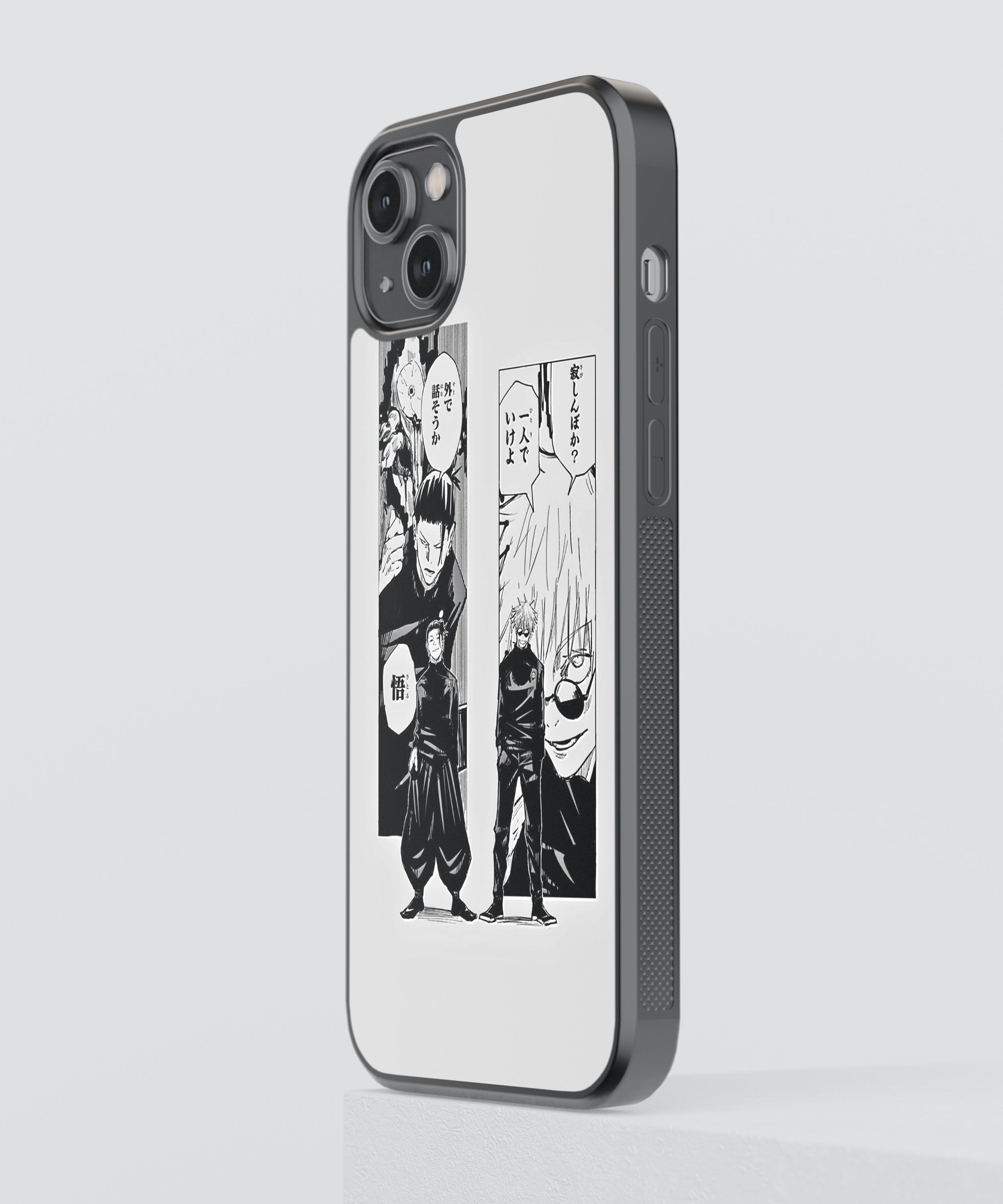 Geto Gojo Duo Anime Glass Phone Case