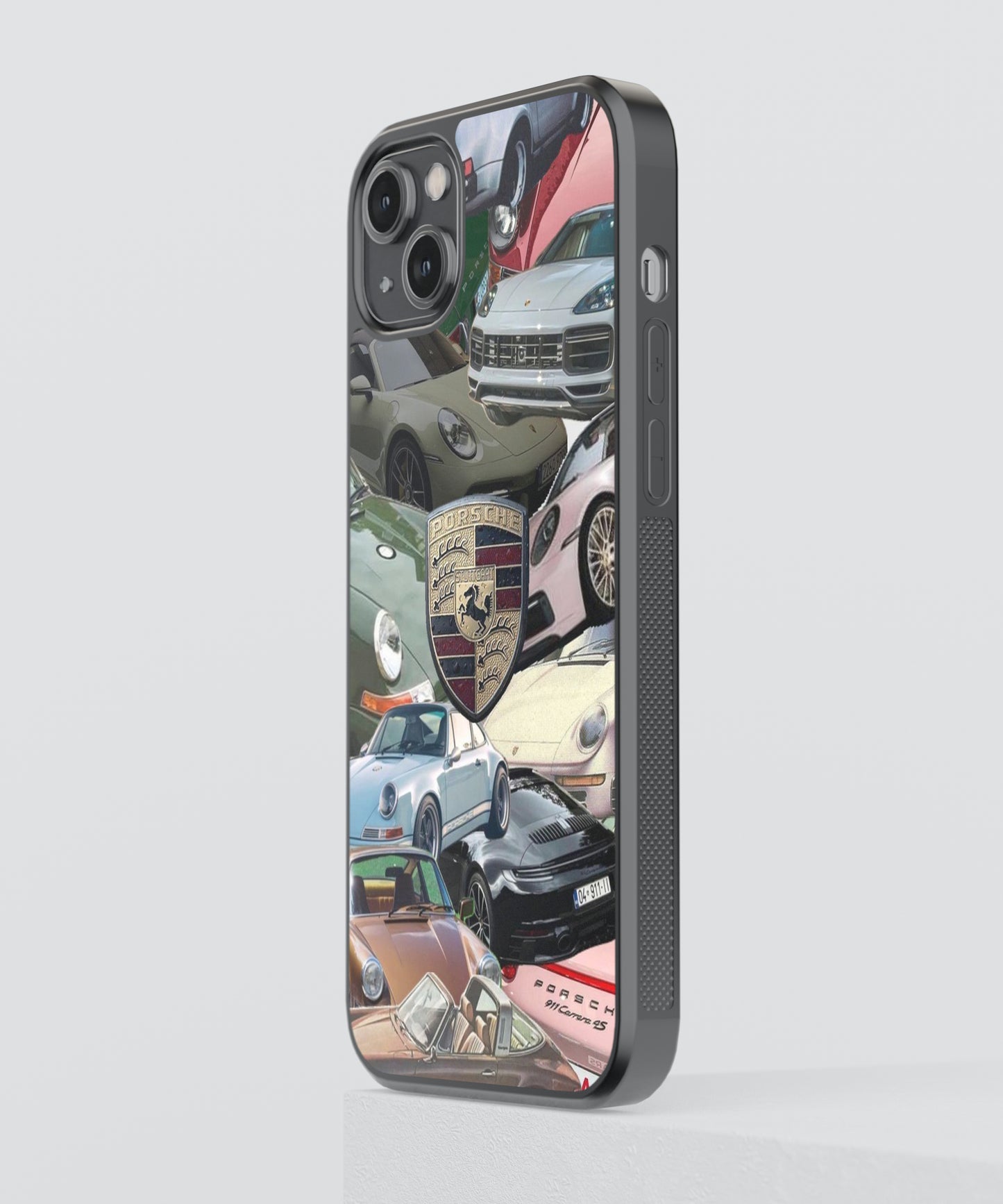 Porsche Multi Vintage Glass Phone Case Cover