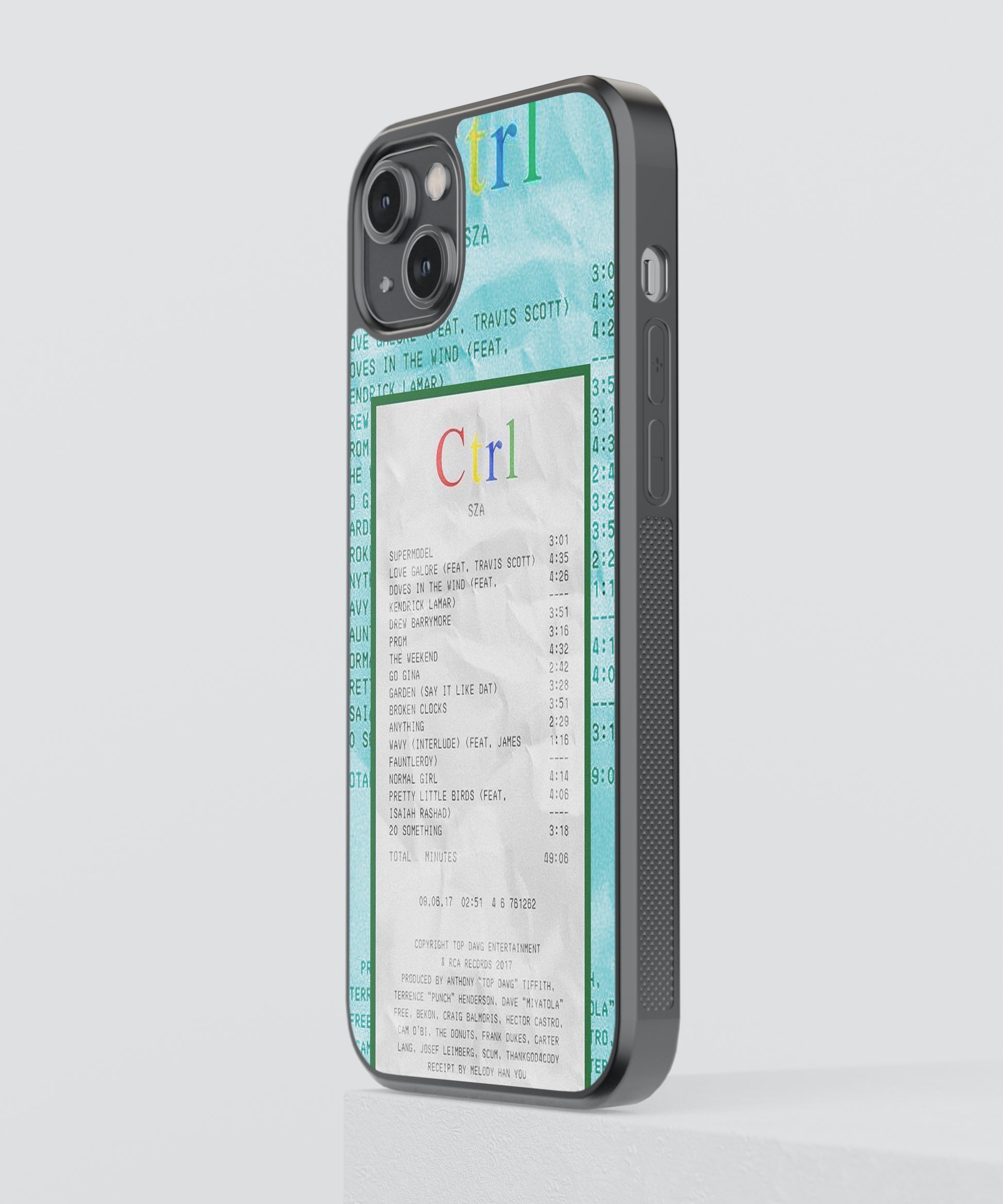 SZA CTRL Spotify Glass Phone Case Cover | iPhone & Android Covers Culltique SZA CTRL Spotify Glass Phone Case Cover | iPhone & Android Covers Culltique