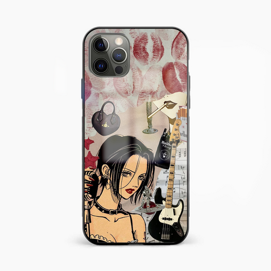 Rock n Roll Pop Culture Glass Phone Case Cover - Aesthetic Phone Covers - Culltique