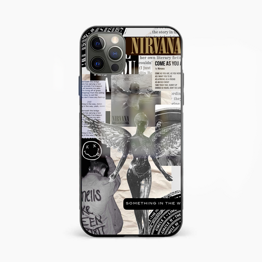 Nirvana Spotify Glass Phone Case Cover - Aesthetic Phone Covers - Culltique
